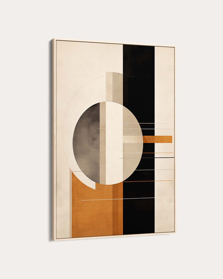 Retro Geometries VI Art Print