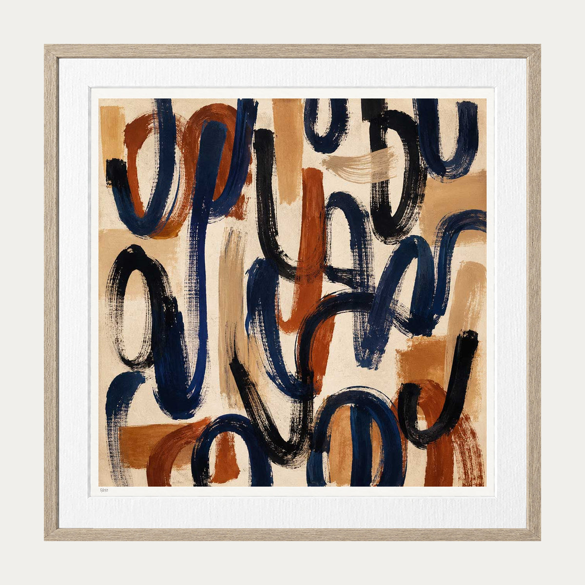Rhythm 1 | Limited Edition Print — Oak Frame