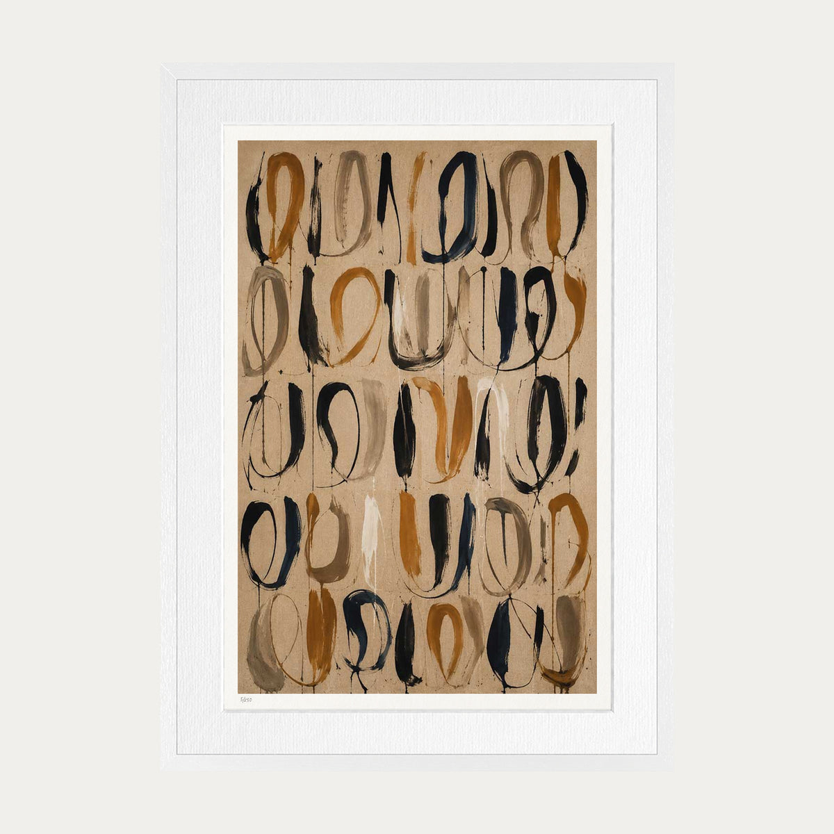 Rhythm 3 | Limited Edition Print — White Frame
