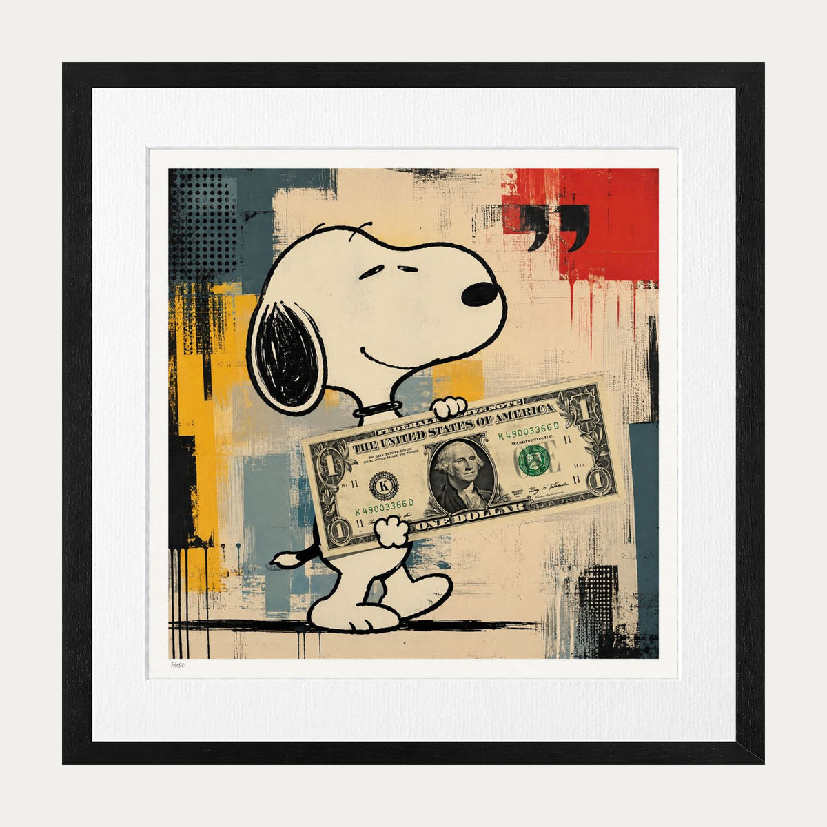Rich Snoop | Limited Edition Print — Black Frame