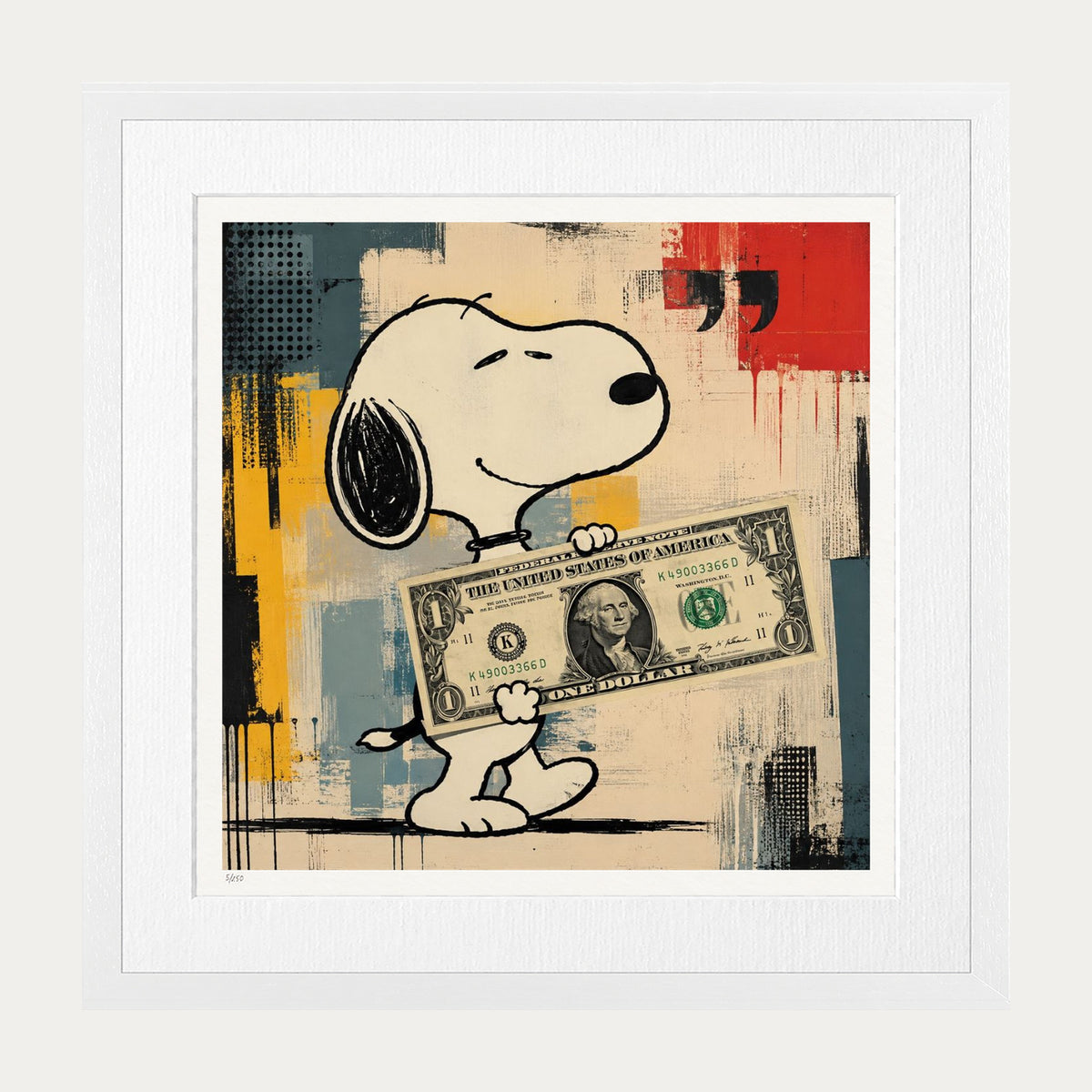 Rich Snoop | Limited Edition Print — White Frame