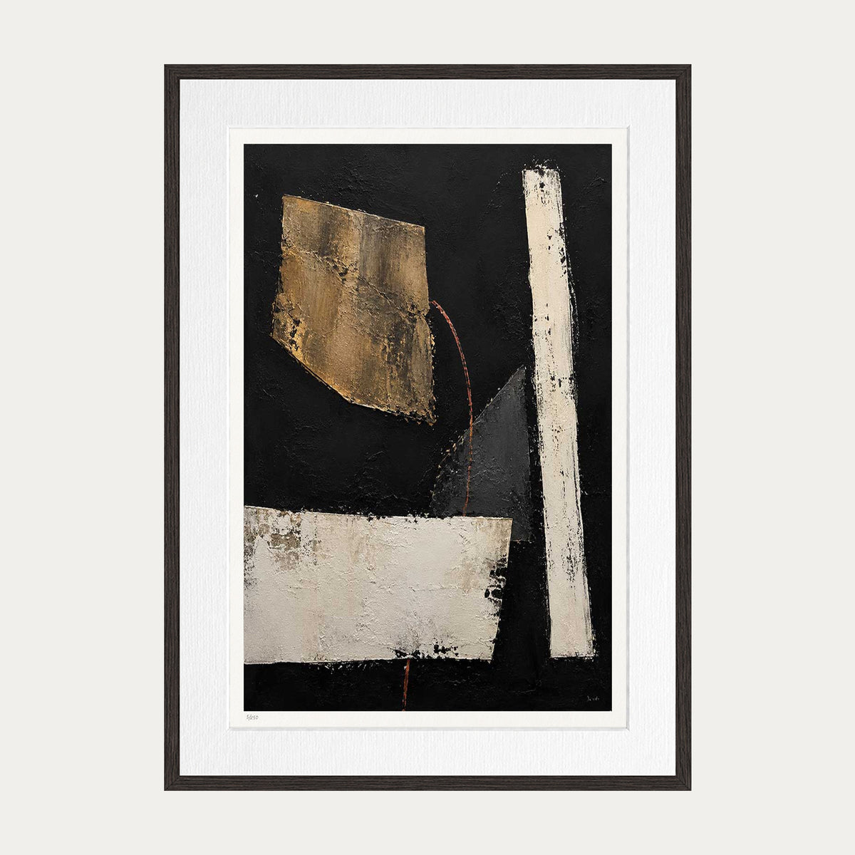 Rise II | Limited Edition Print — Brown Frame