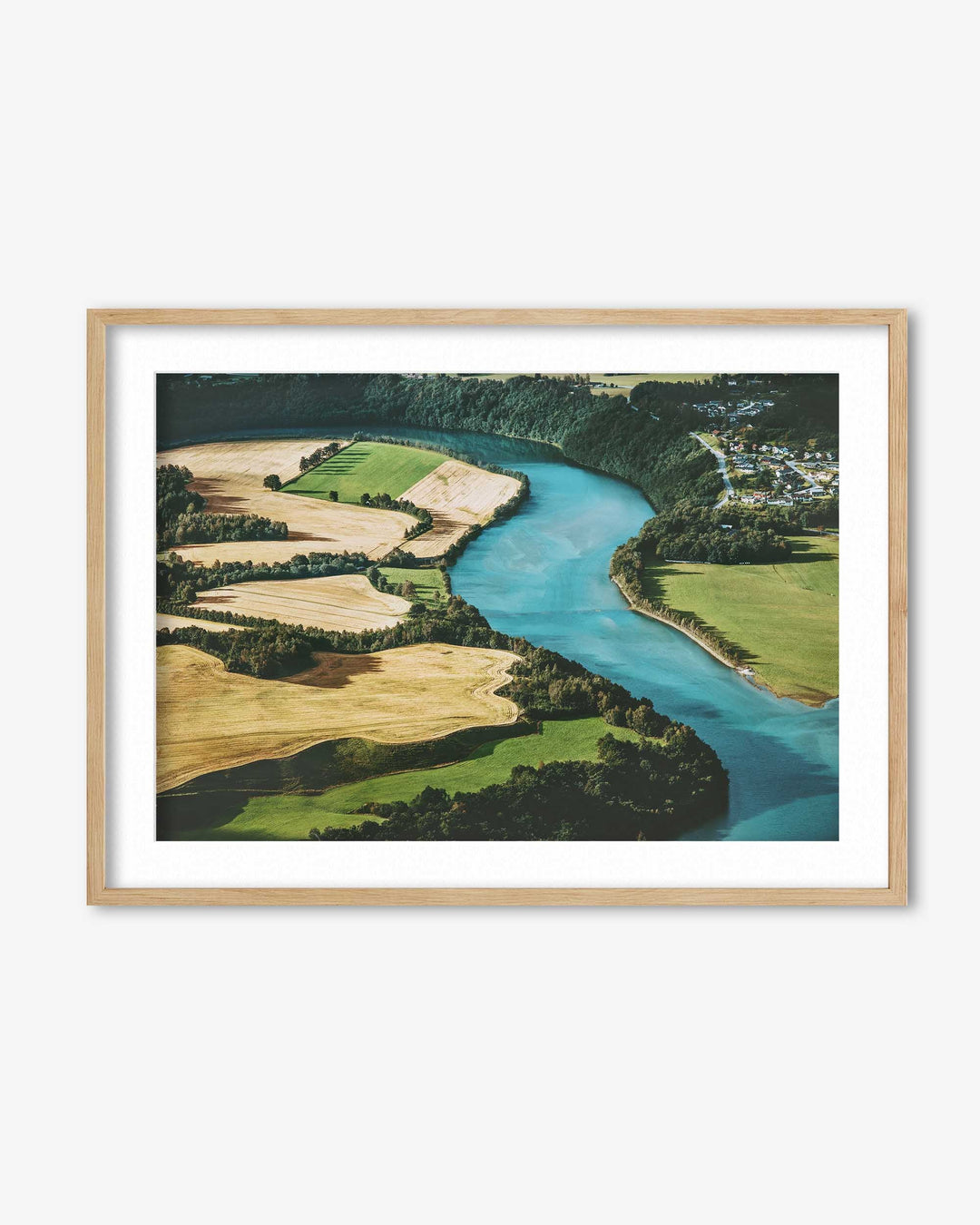 River Flow Wall Art Print
