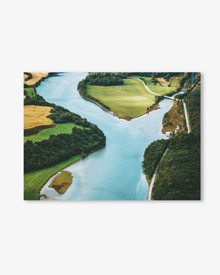 River Flow II Wall Art Print