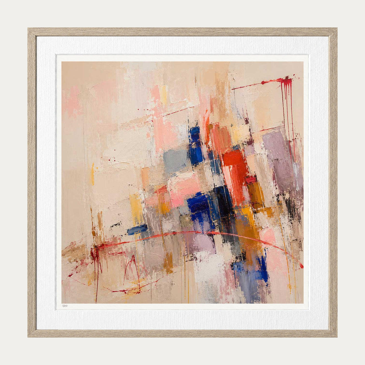 Roll The Dice 2 | Limited Edition Print — Oak Frame