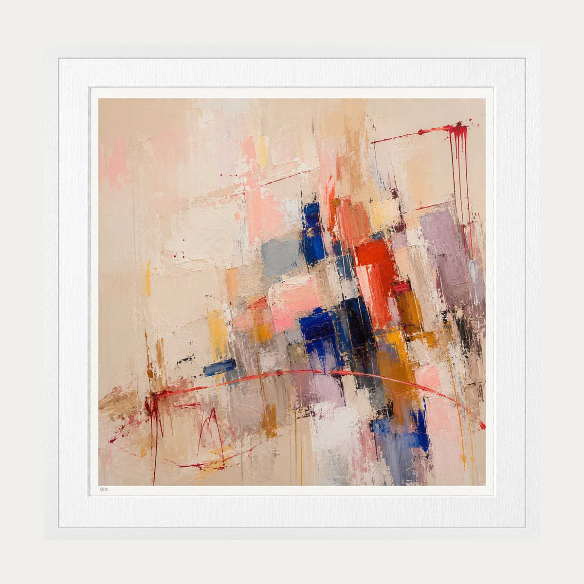 Roll The Dice 2 | Limited Edition Print — White Frame