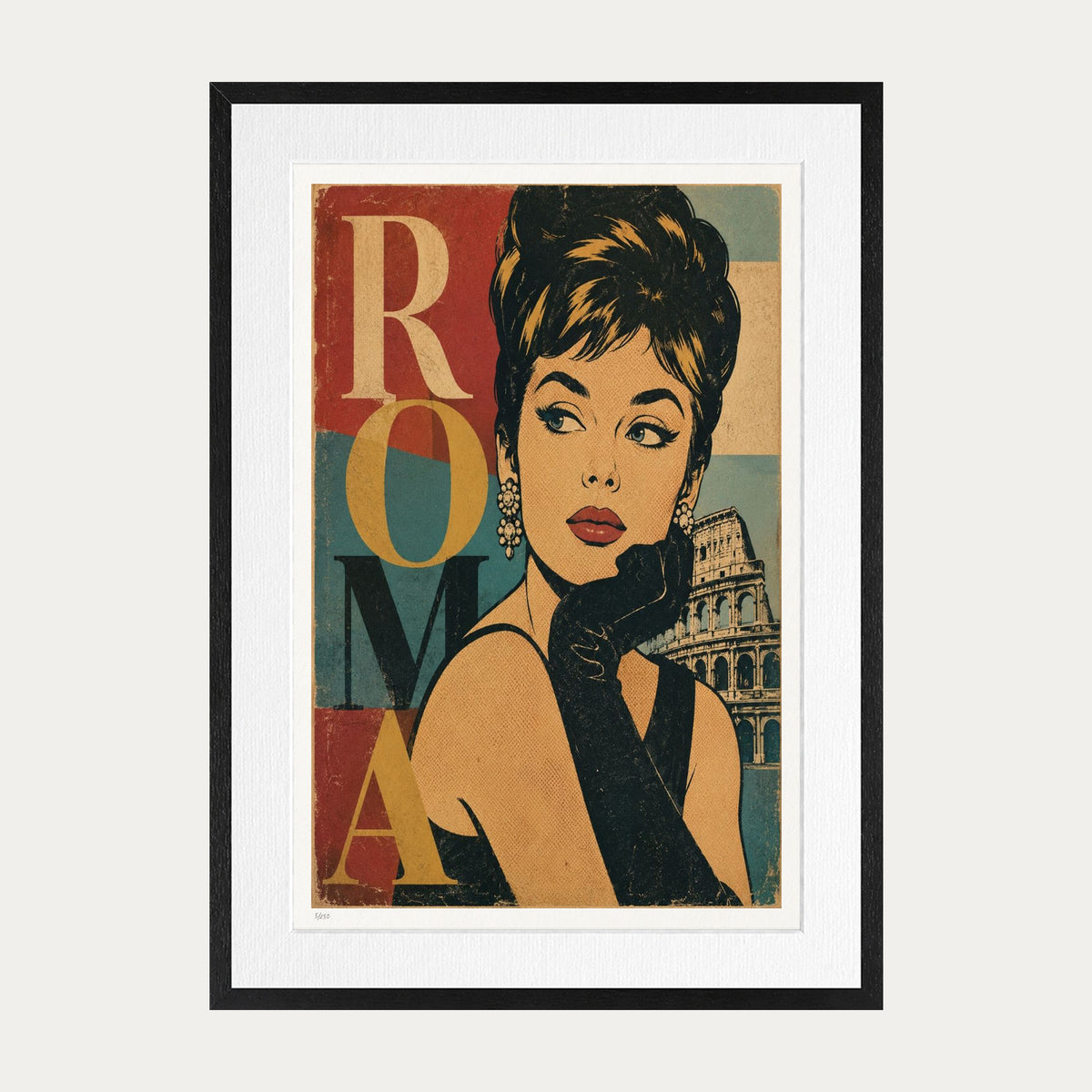 Roma | Limited Edition Print — Black Frame