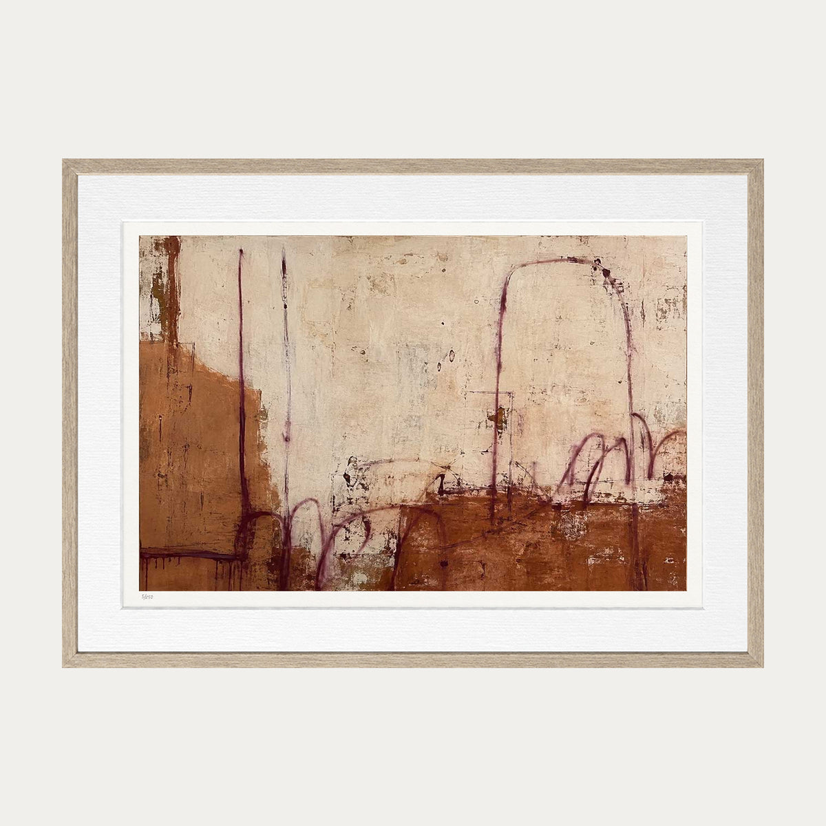 Rust 2 | Limited Edition Print — Oak Frame