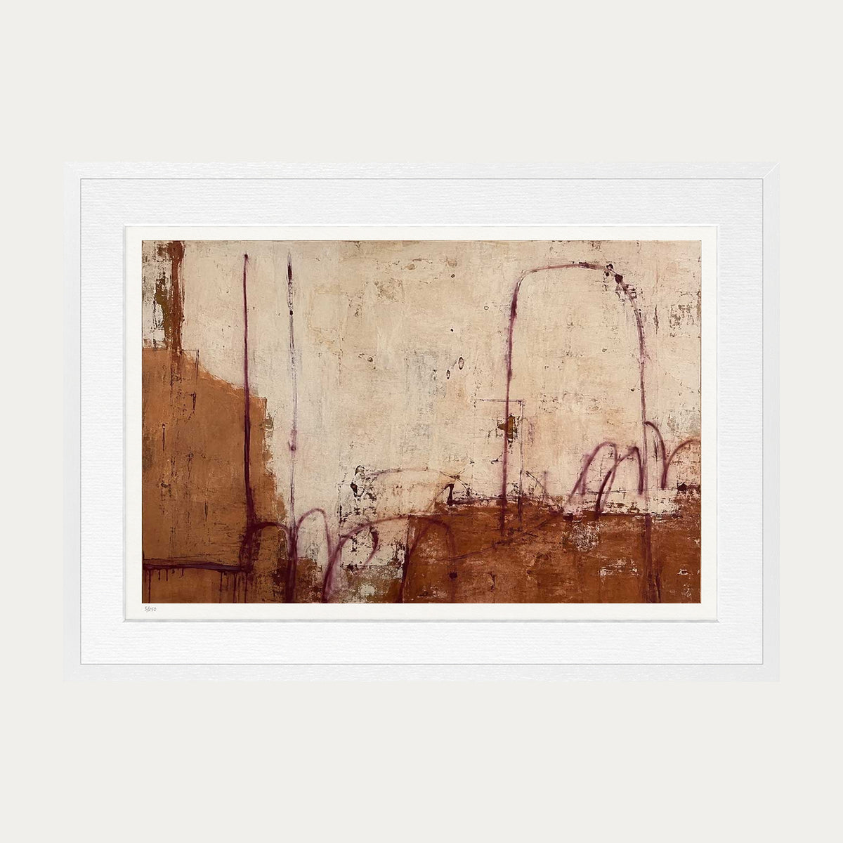 Rust 2 | Limited Edition Print — White Frame