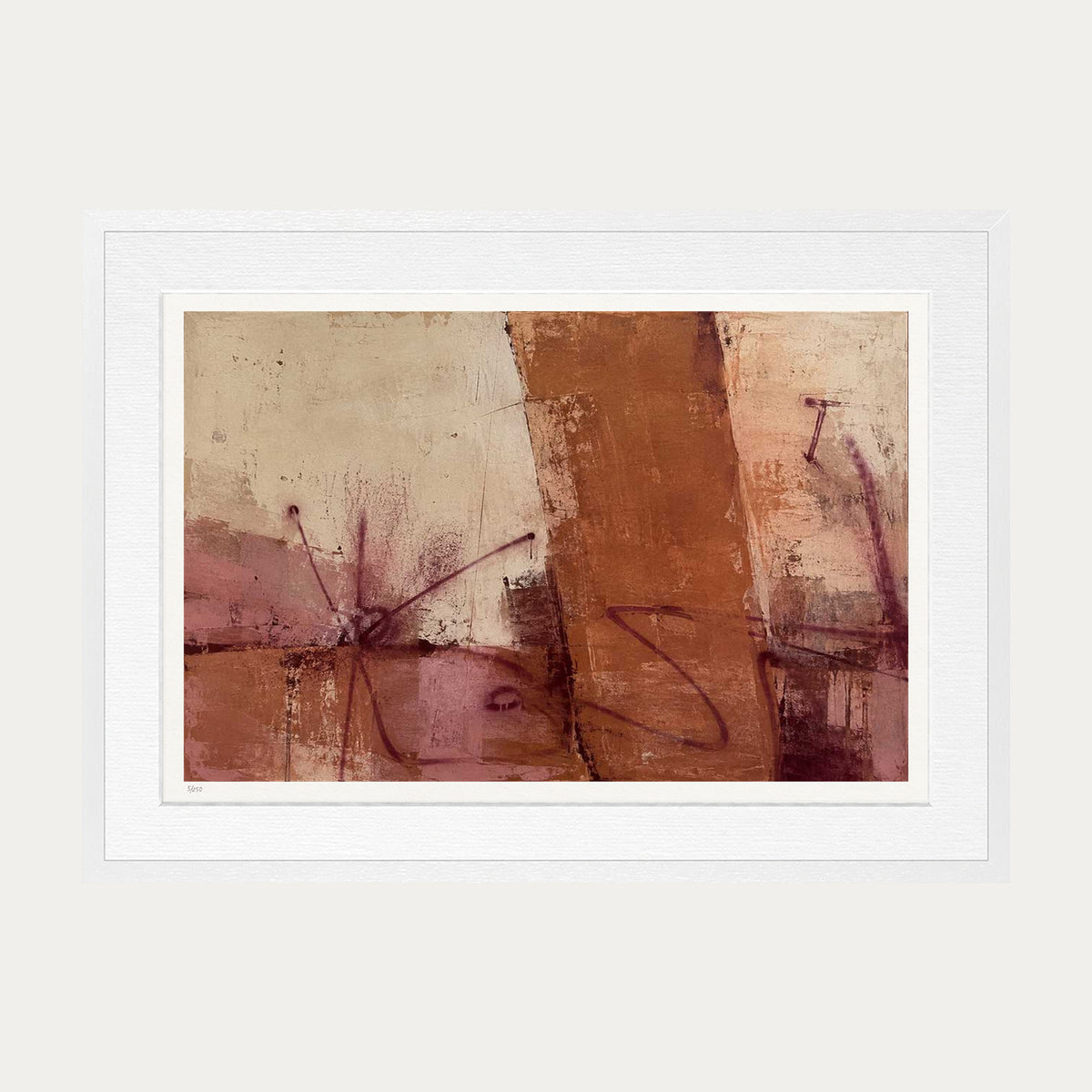Rust | Limited Edition Print — White Frame