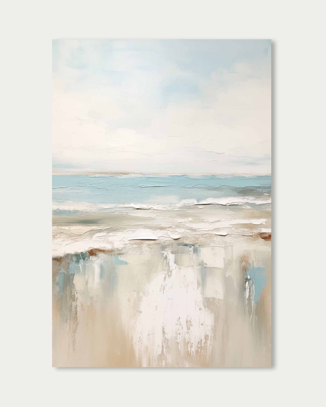 Waterfall Abstraction Wall Art