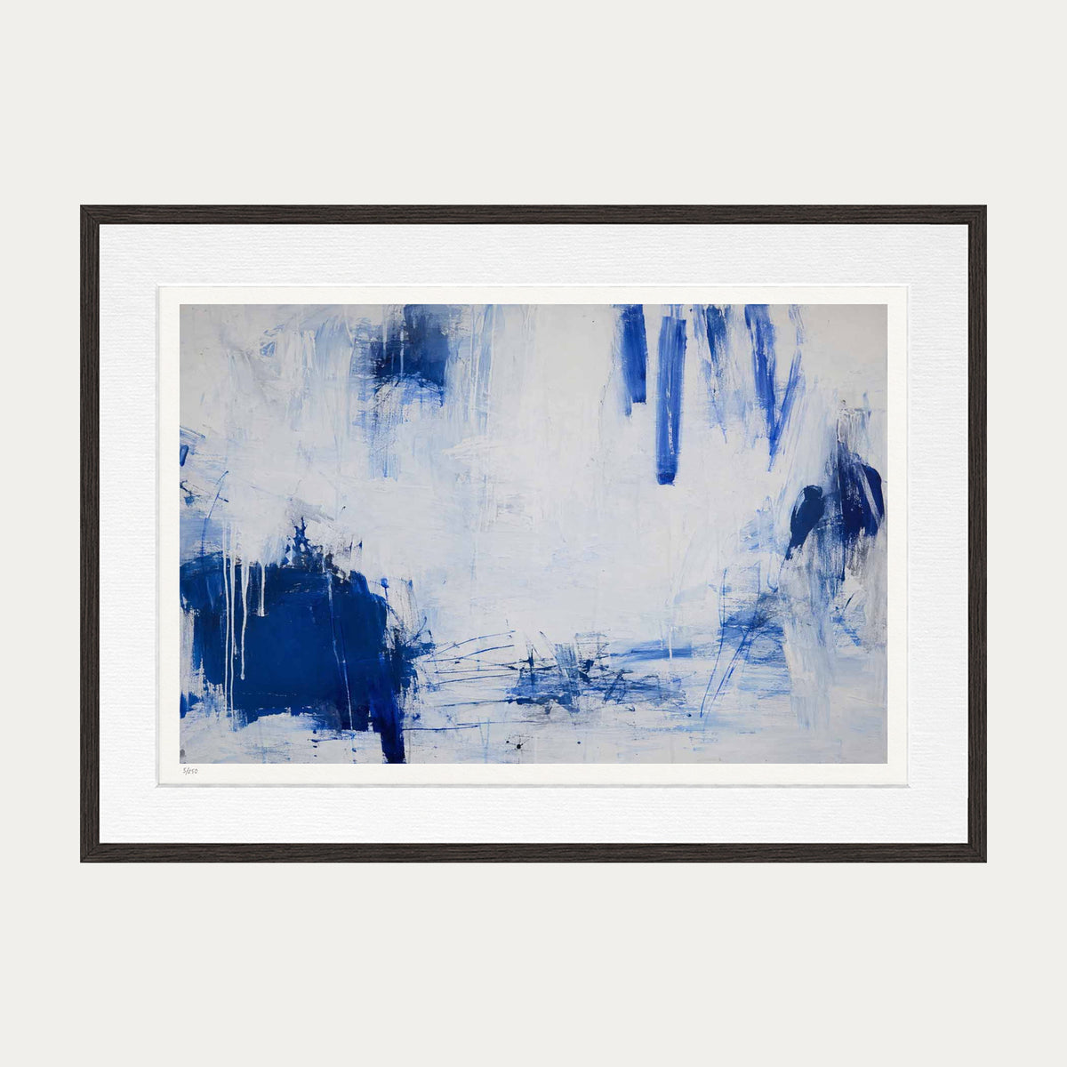Silent Storm | Limited Edition Print — Brown Frame