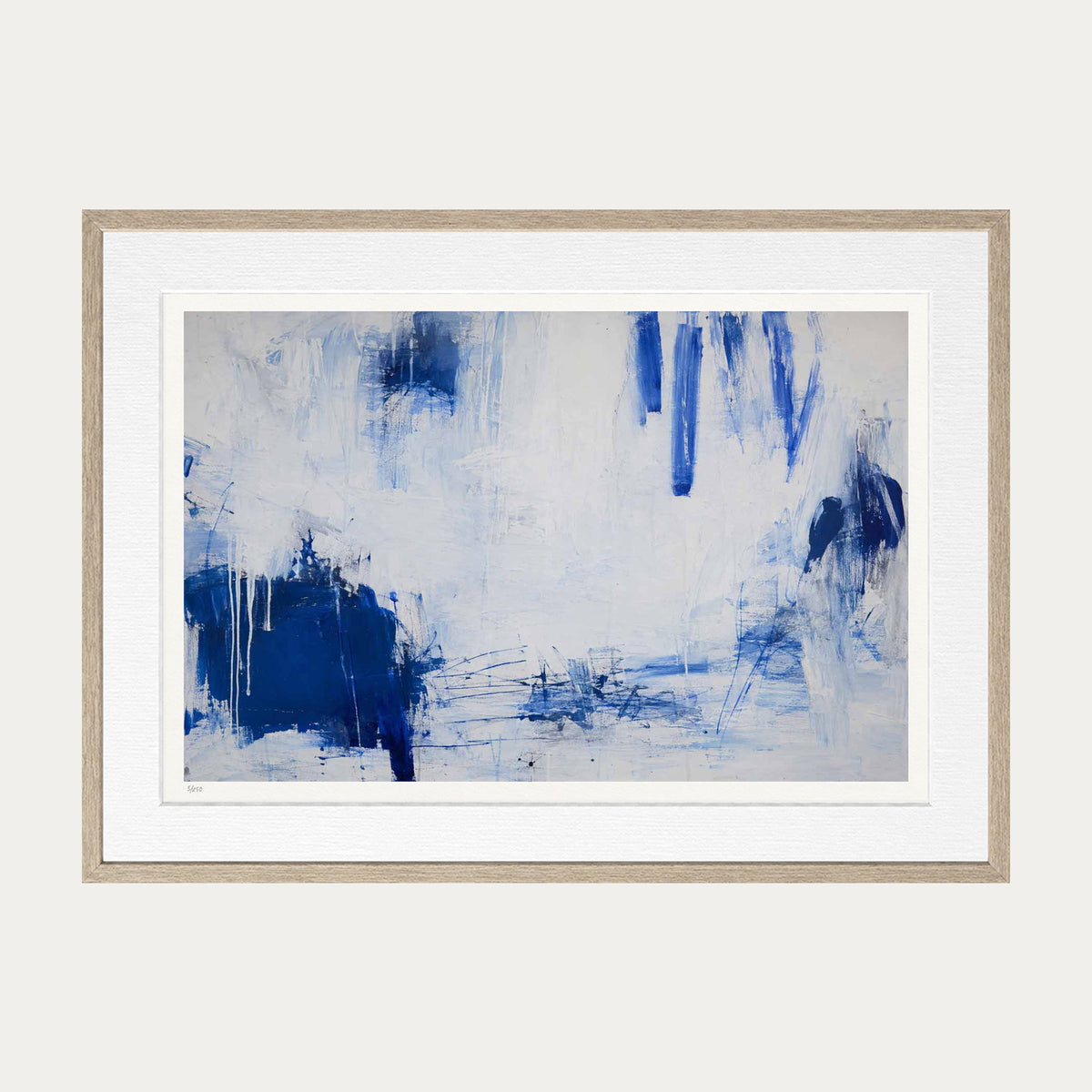 Silent Storm | Limited Edition Print — Oak Frame