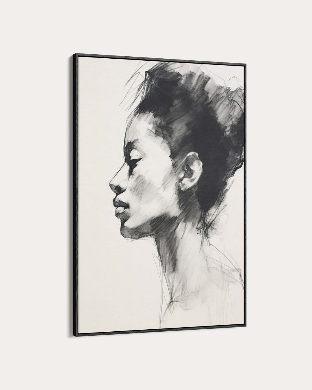 Lucille Pencil Drawing Art Print