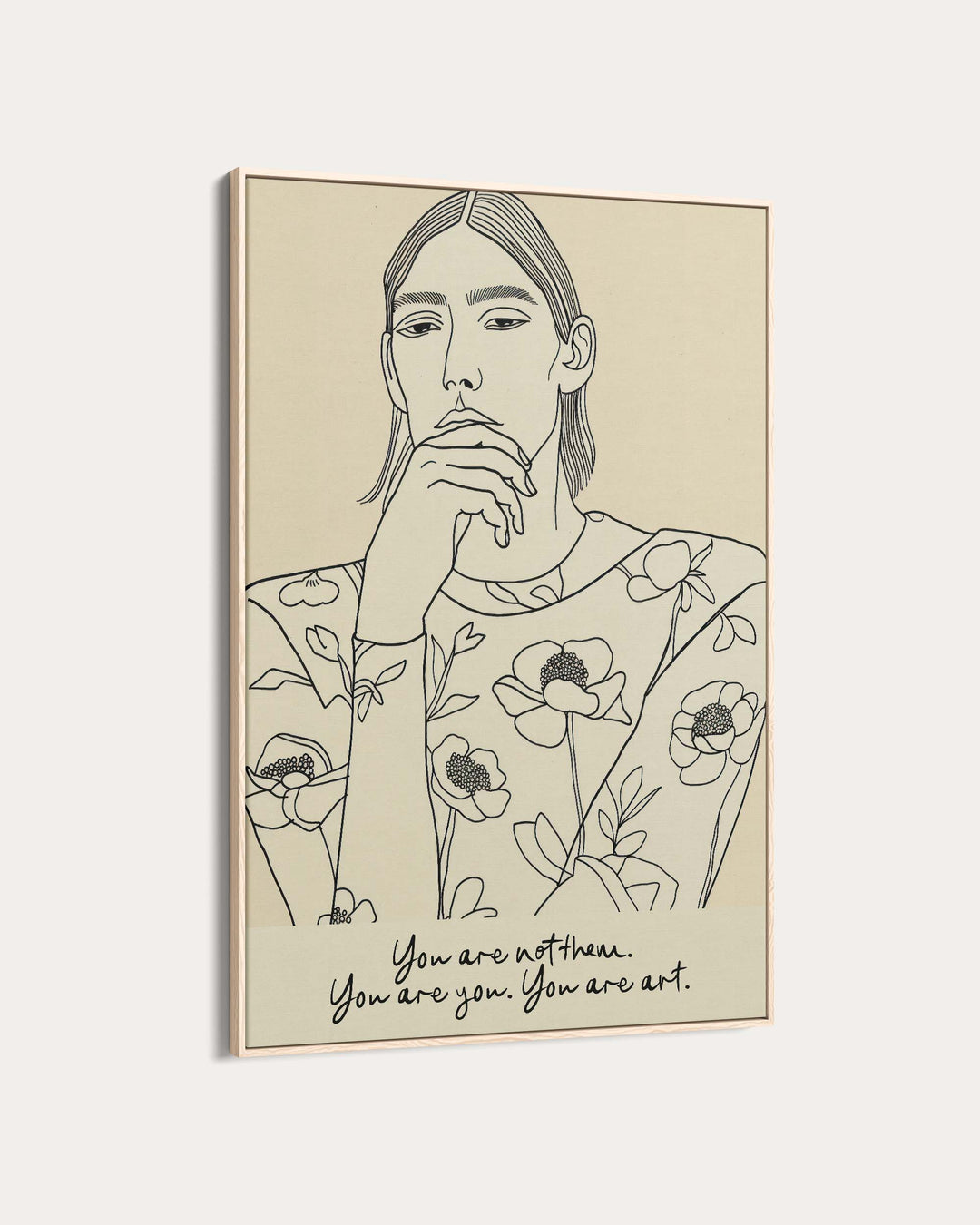 You Are You Art Print