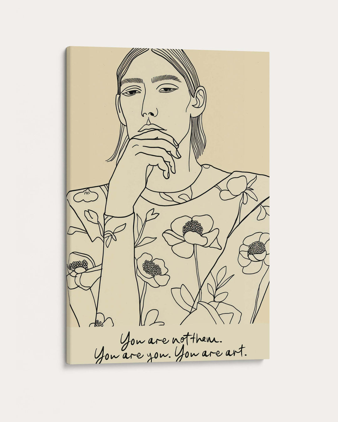 You Are You Art Print