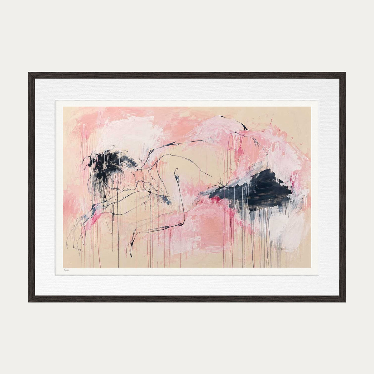 Sleep | Limited Edition Print — Brown Frame