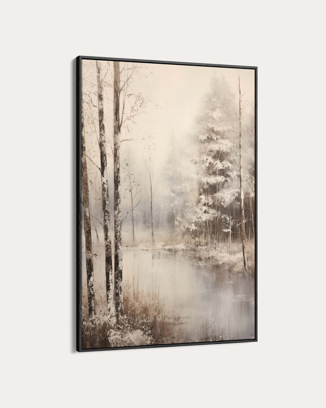 Snowy Forest Wall Art