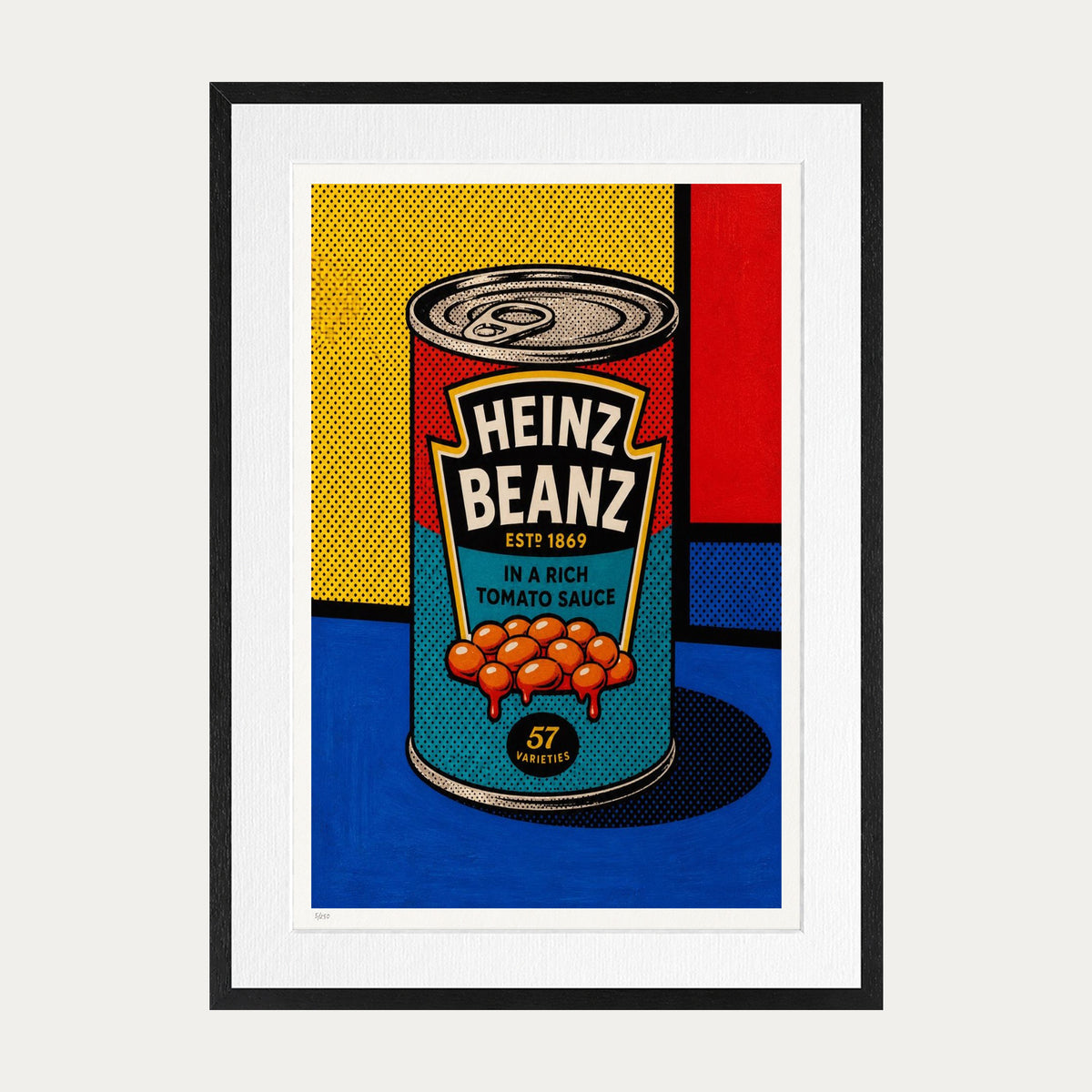 Spill The Beans | Limited Edition Print — Black Frame