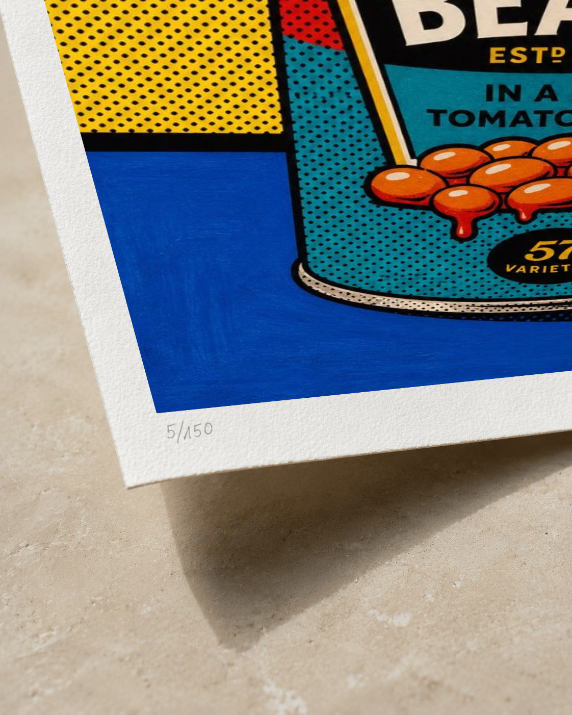 Spill The Beans | Limited Edition Print — Close-up