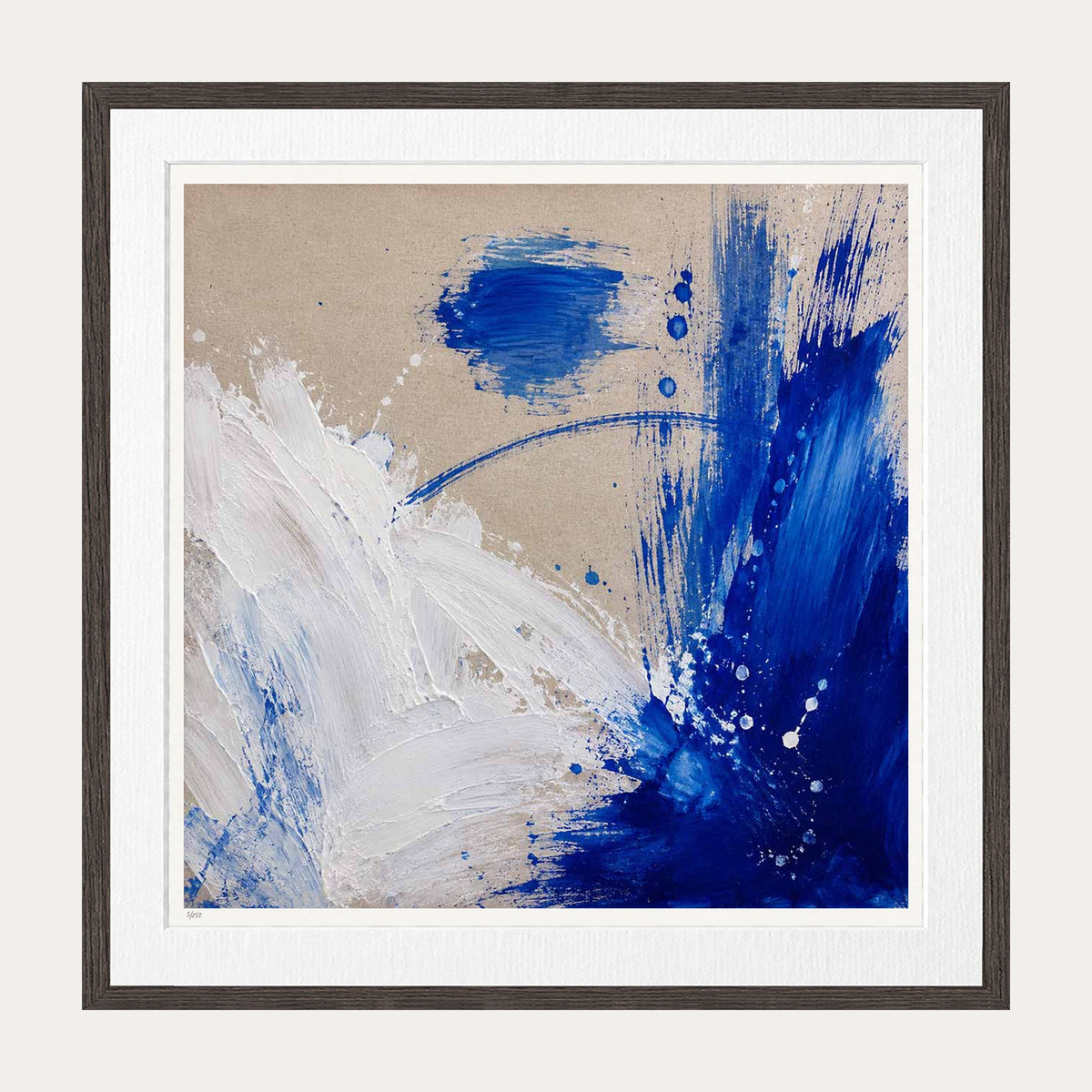 Splash | Limited Edition Print — Brown Frame