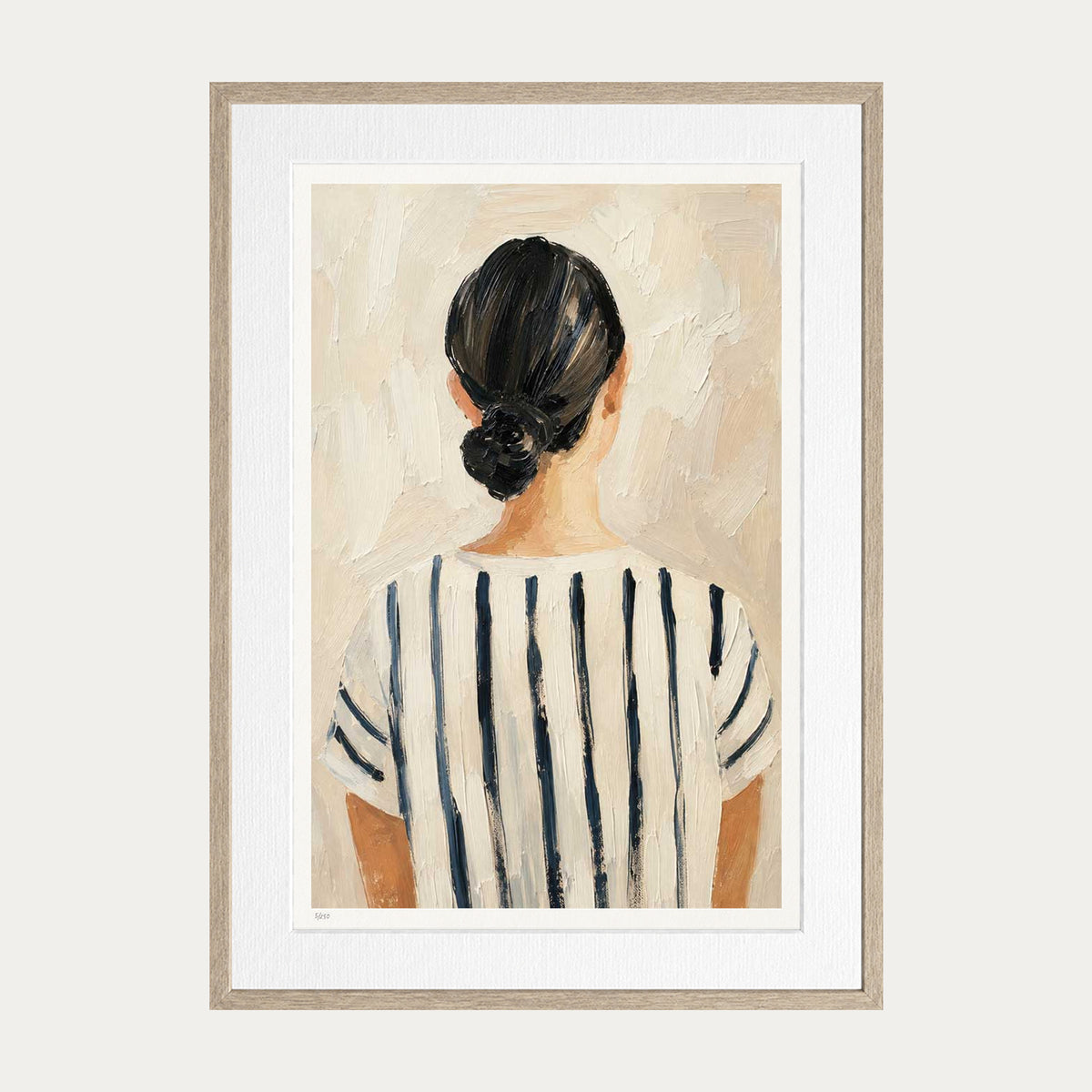Stare | Limited Edition Print — Oak Frame
