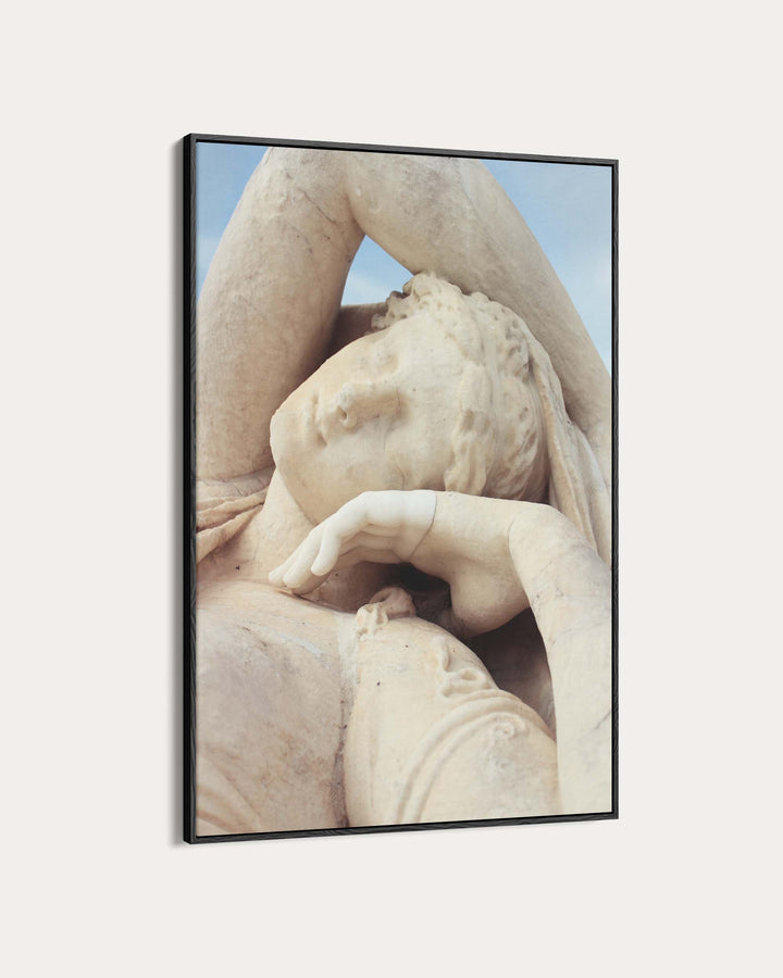 Statue In Paris Art Poster