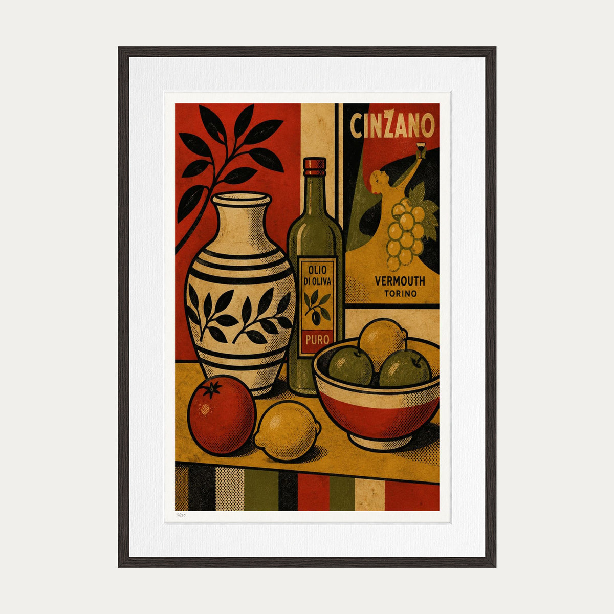 Still Life | Limited Edition Print — Brown Frame