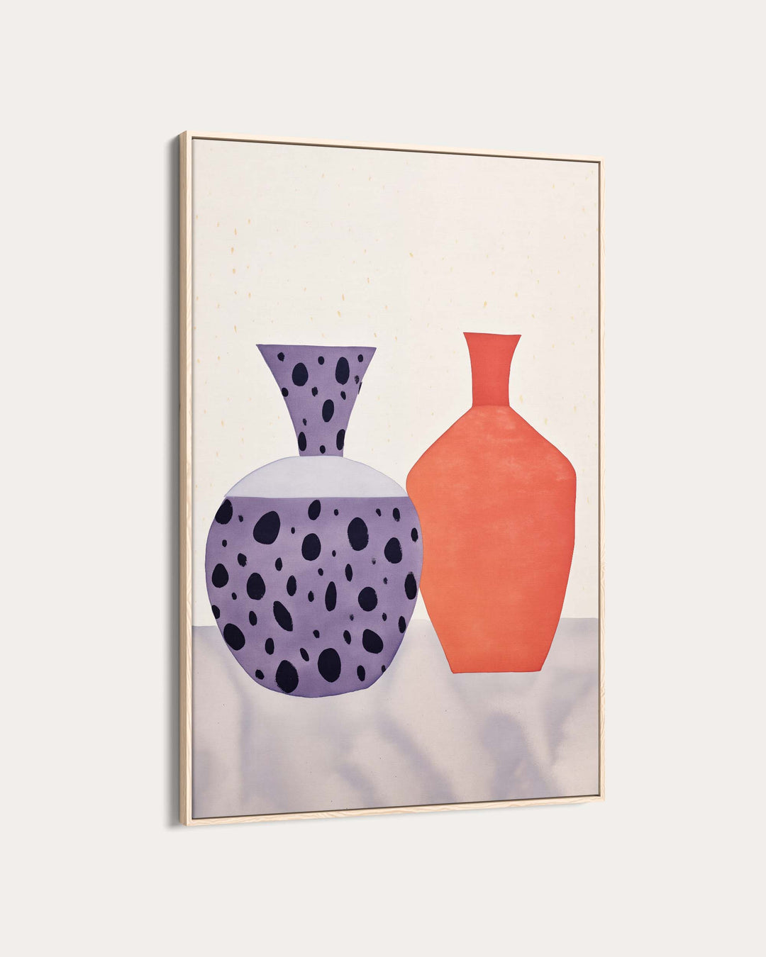 Two Vases II Art Print