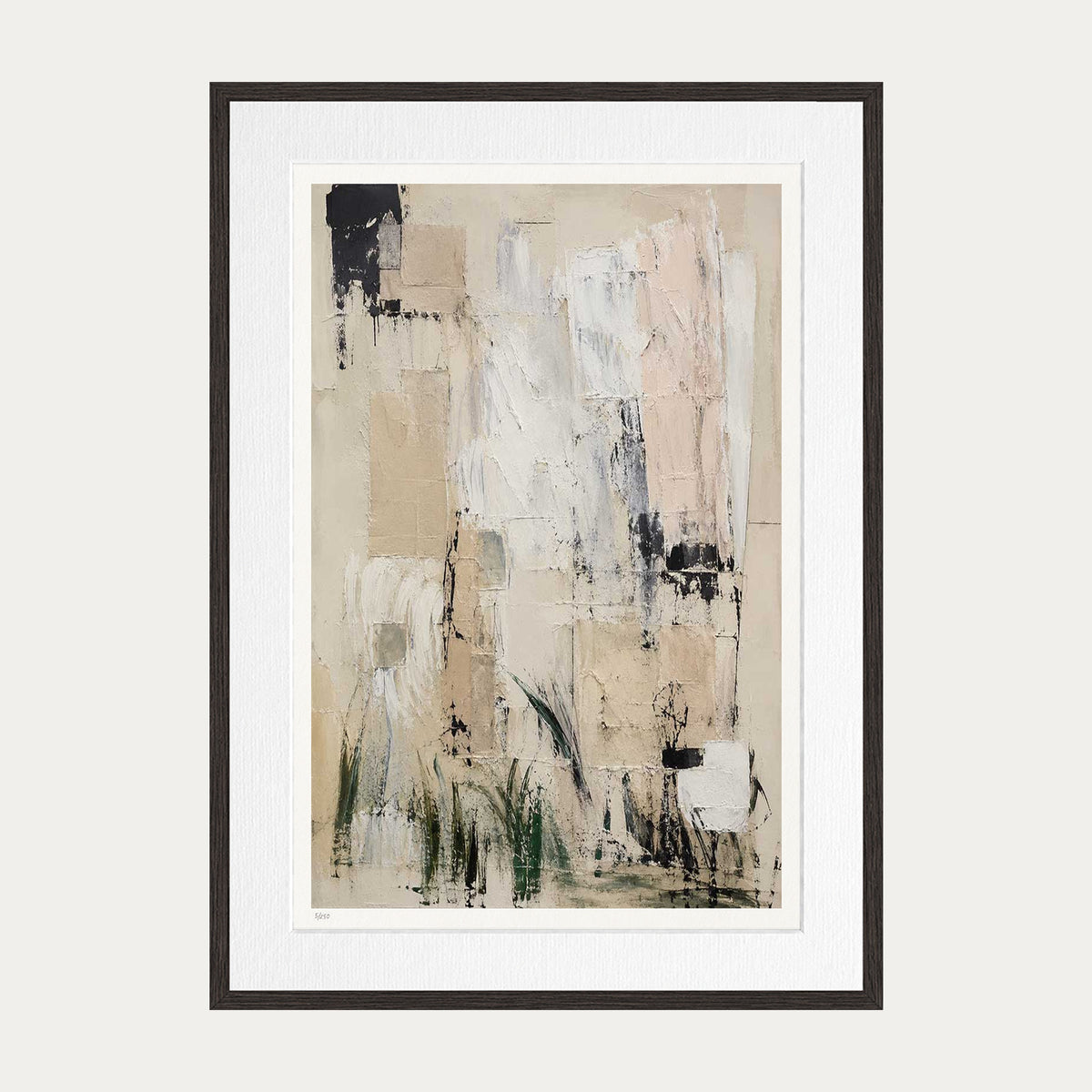 Stillness | Limited Edition Print — Brown Frame