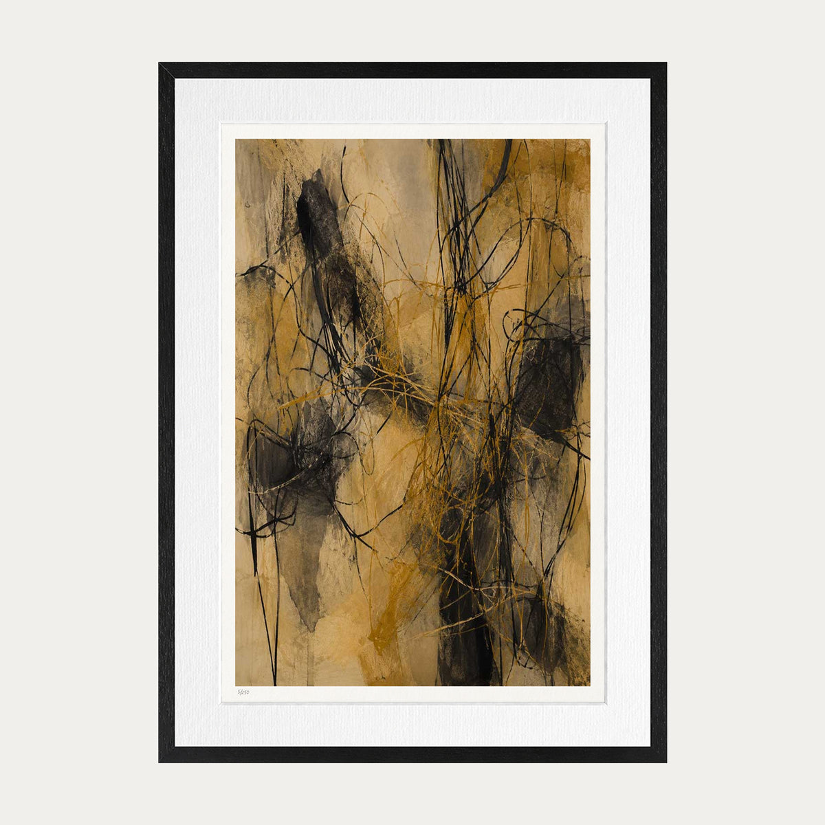 Strings | Limited Edition Print — Black Frame