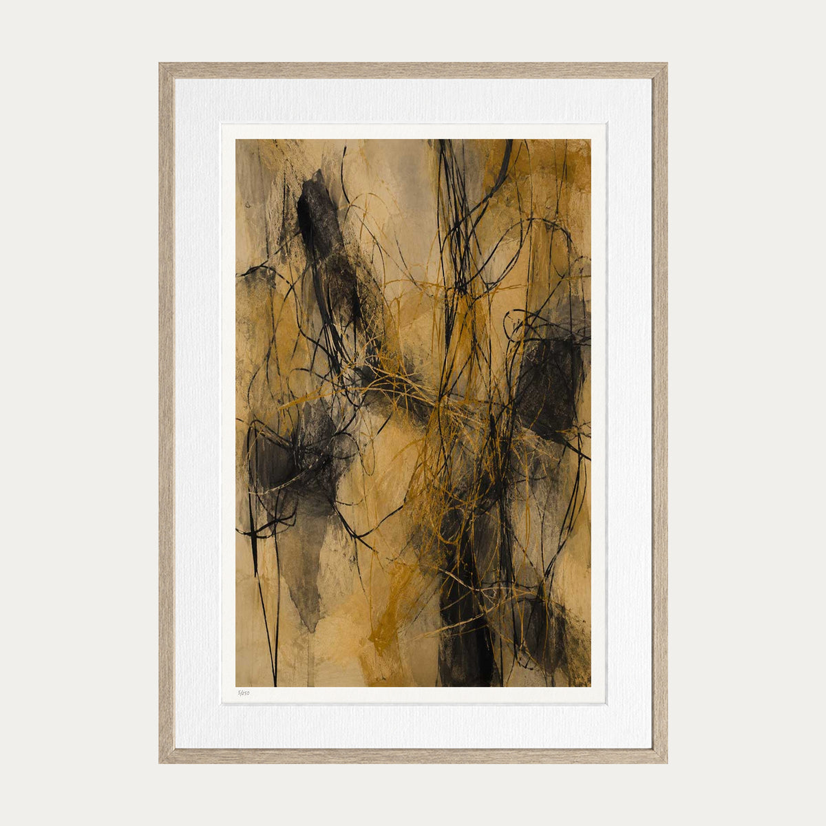 Strings | Limited Edition Print — Oak Frame