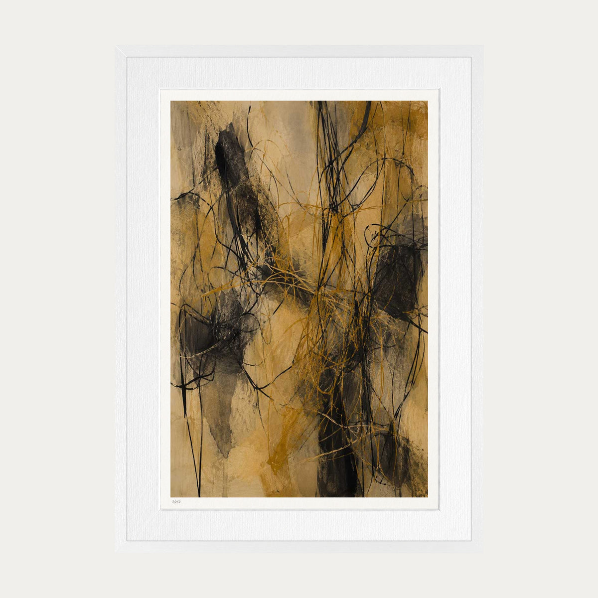 Strings | Limited Edition Print — White Frame