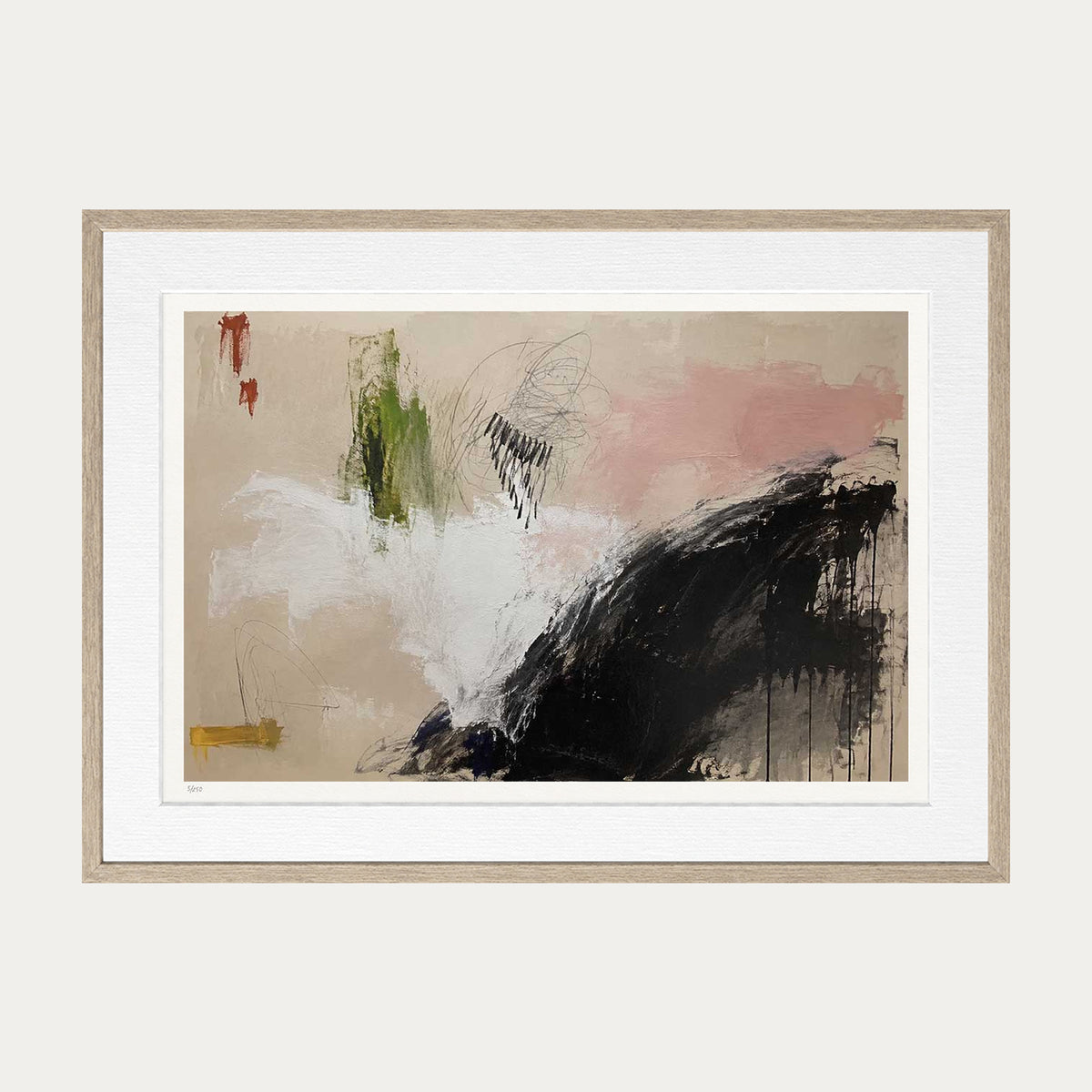 Subtle Chaos | Limited Edition — Oak Frame