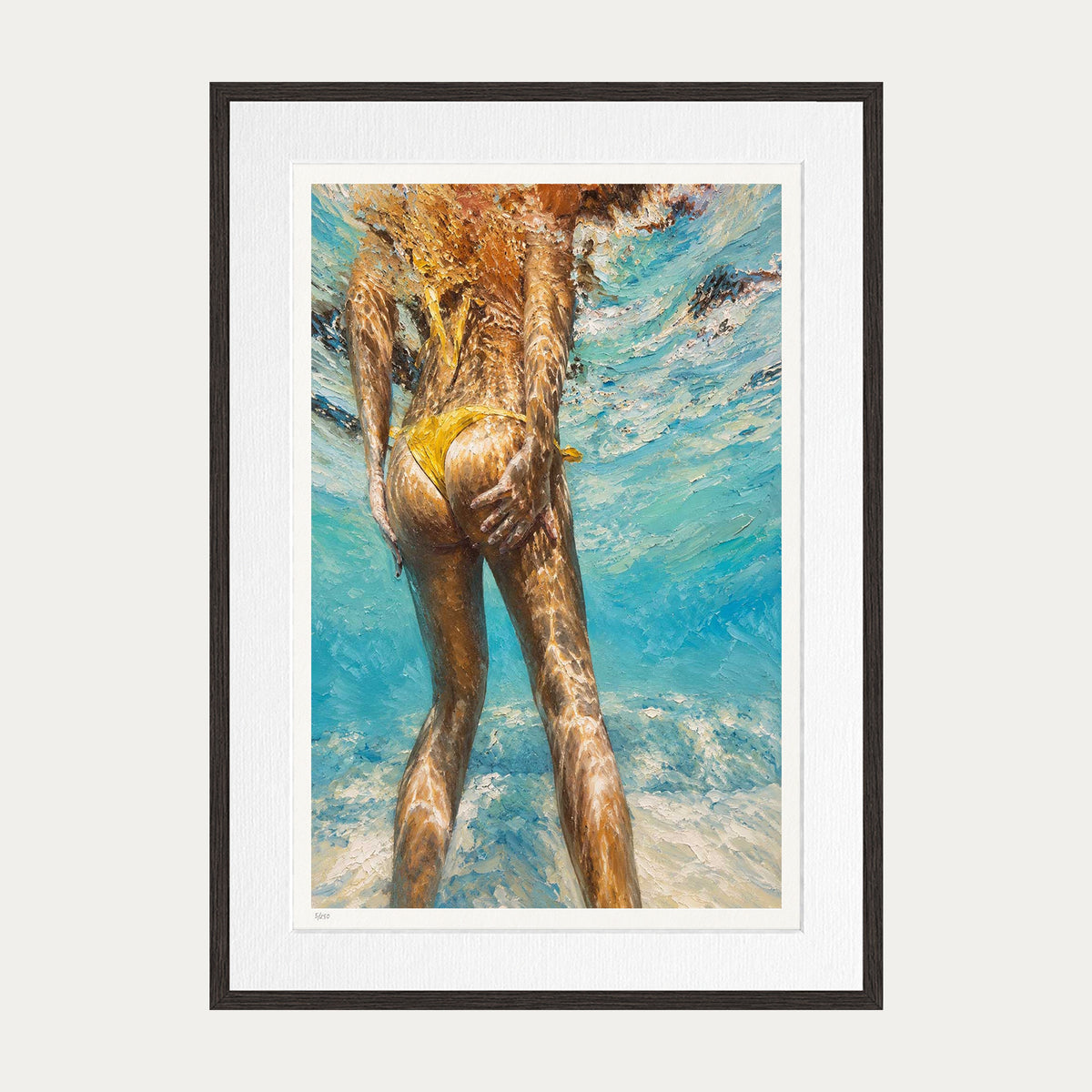 Summer Days 2 | Limited Edition Print — Brown Frame