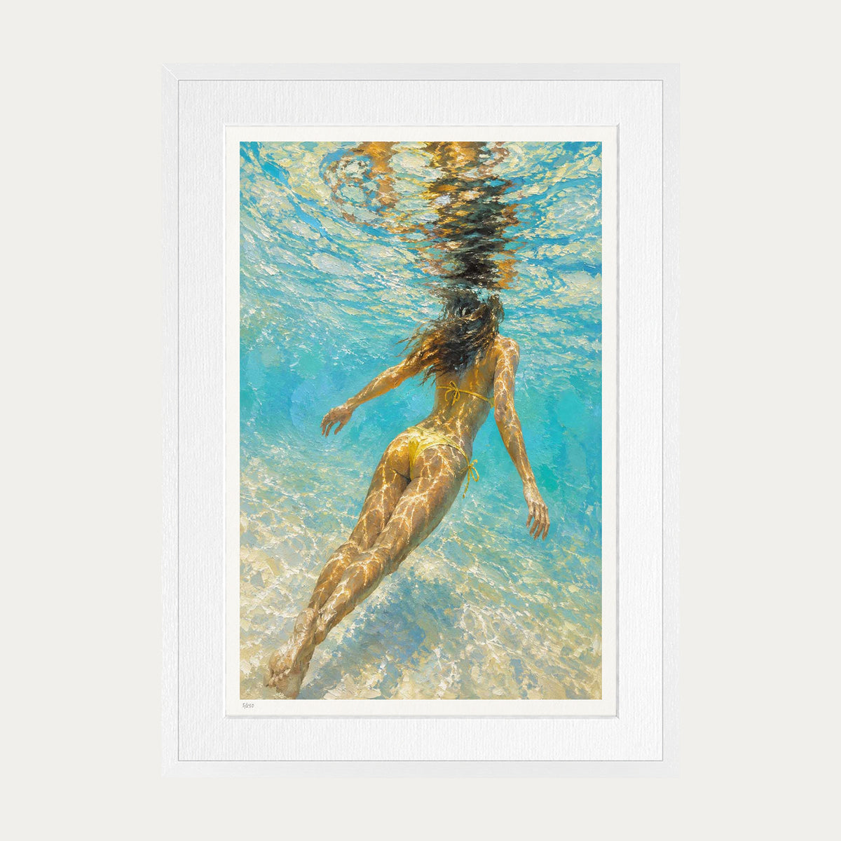 Summer Days | Limited Edition Print — White Frame