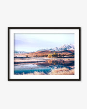 Surreal Lake Art Print