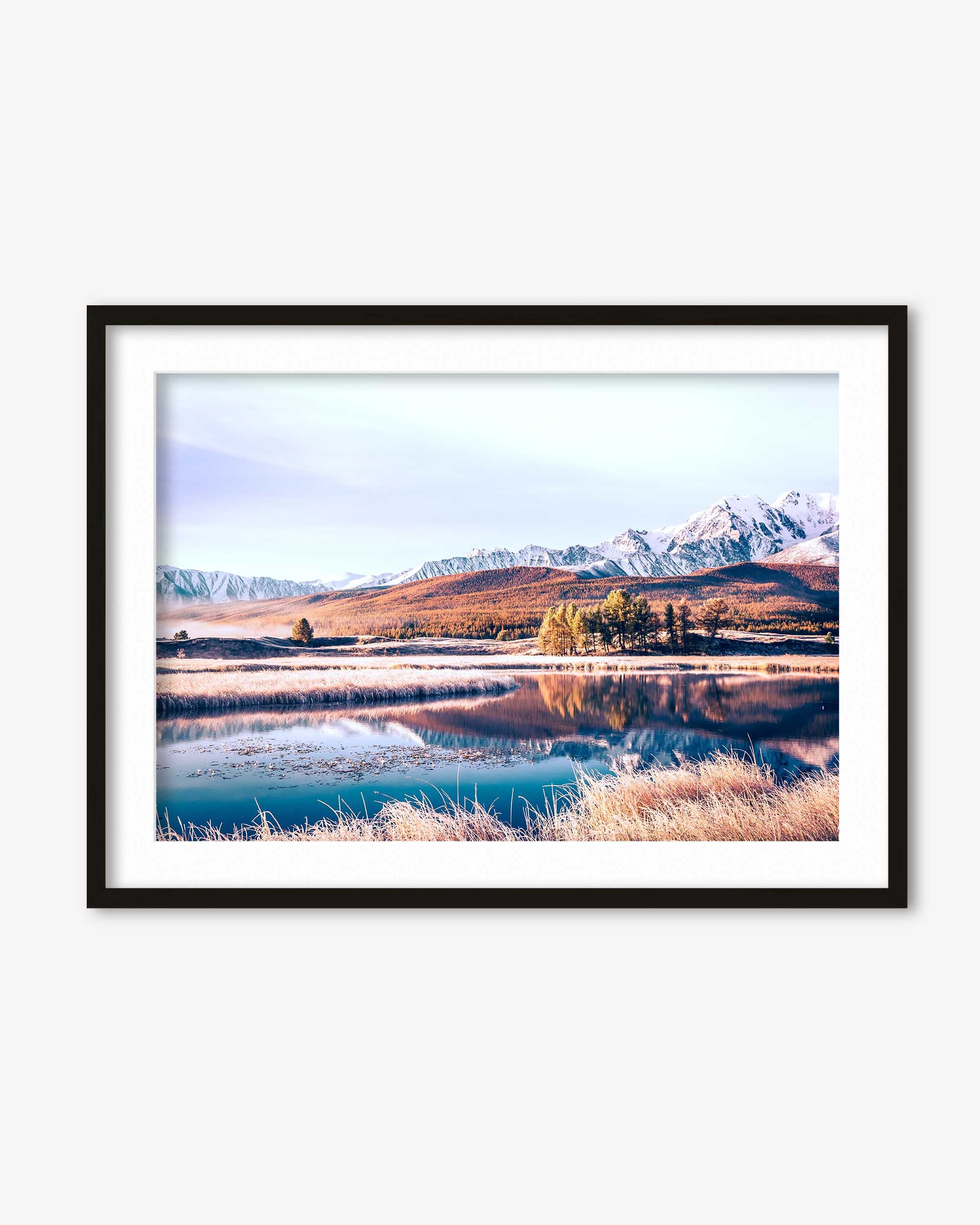 Surreal Lake Art Print