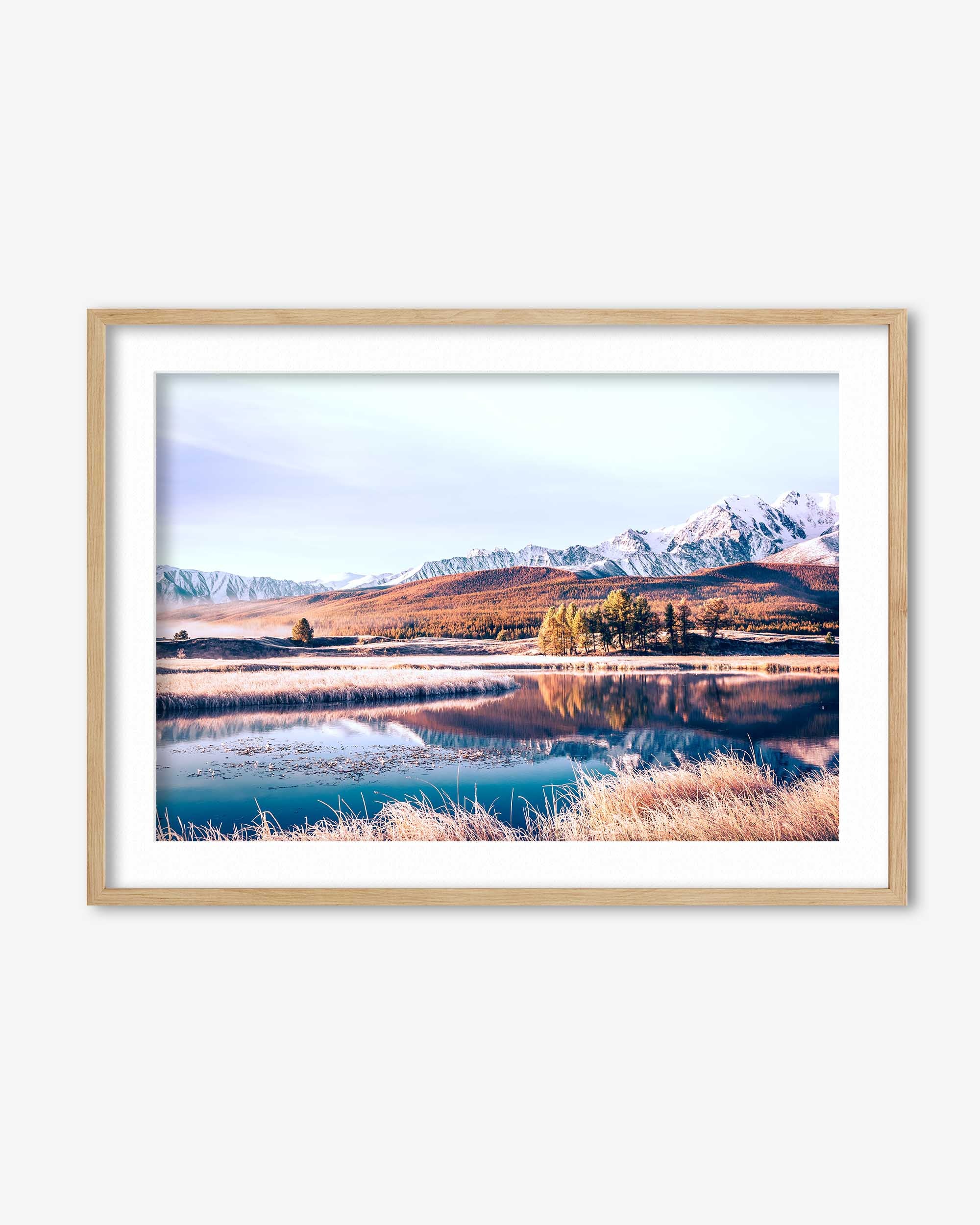 Surreal Lake Art Print