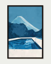 By The Pool Art Print