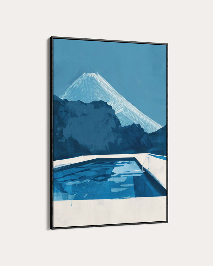 By The Pool Art Print