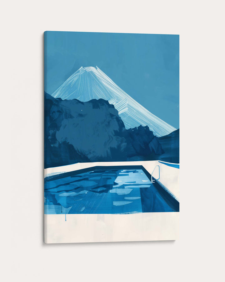 By The Pool Art Print