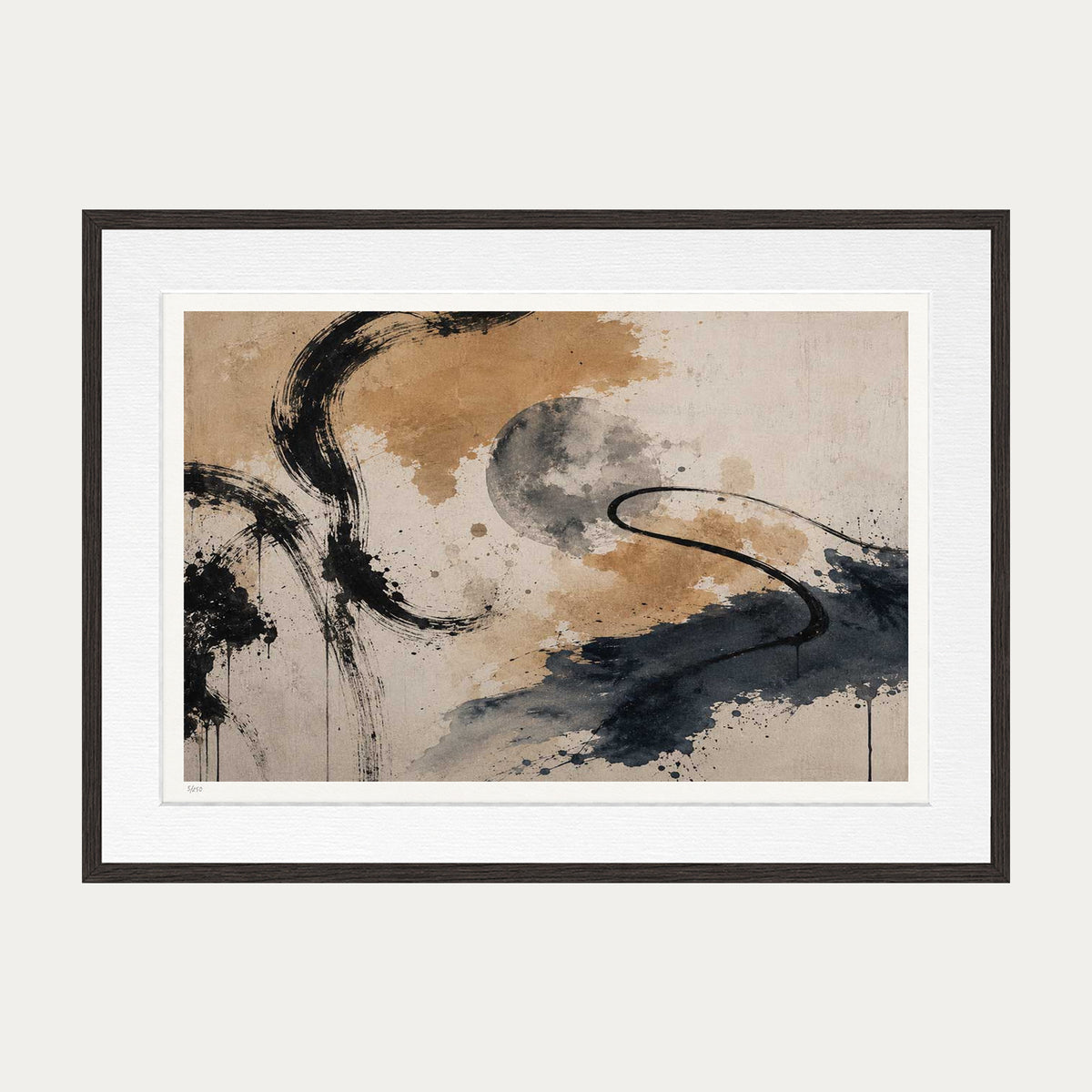Symphony 3 | Limited Edition Print — Brown Frame