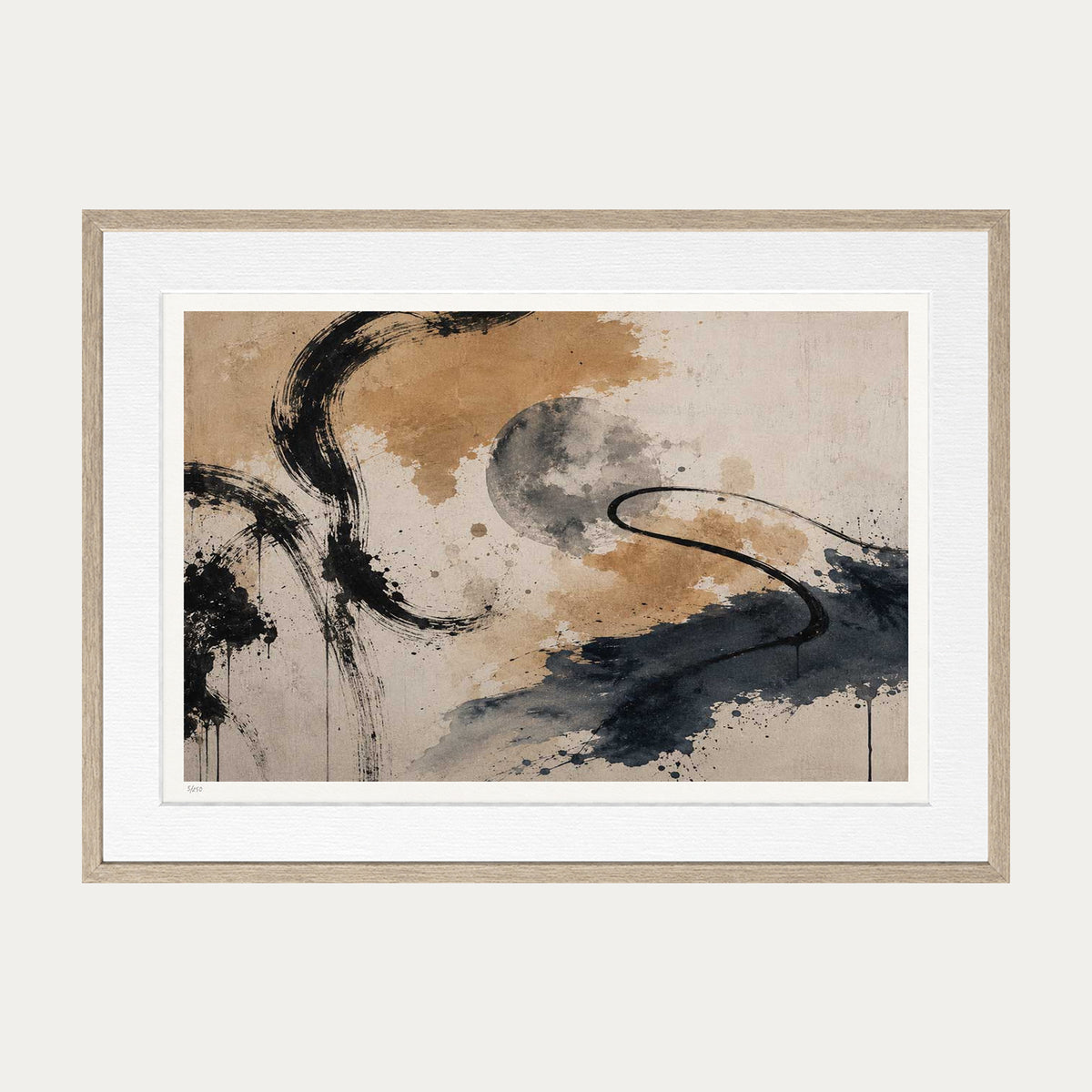 Symphony 3 | Limited Edition Print — Oak Frame