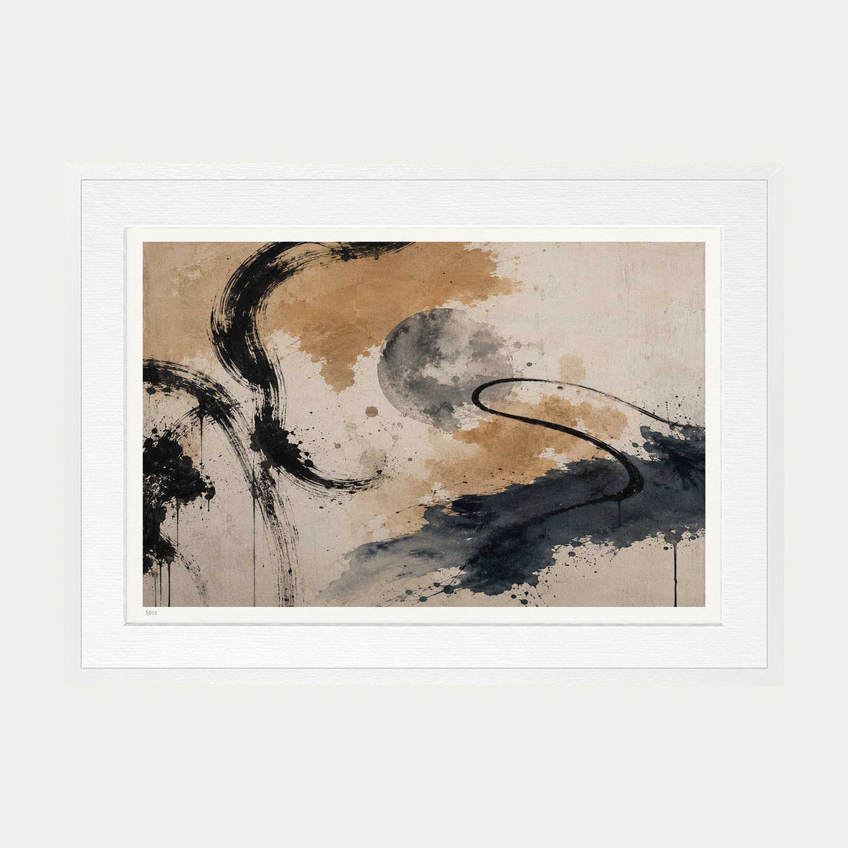 Symphony 3 | Limited Edition Print — White Frame