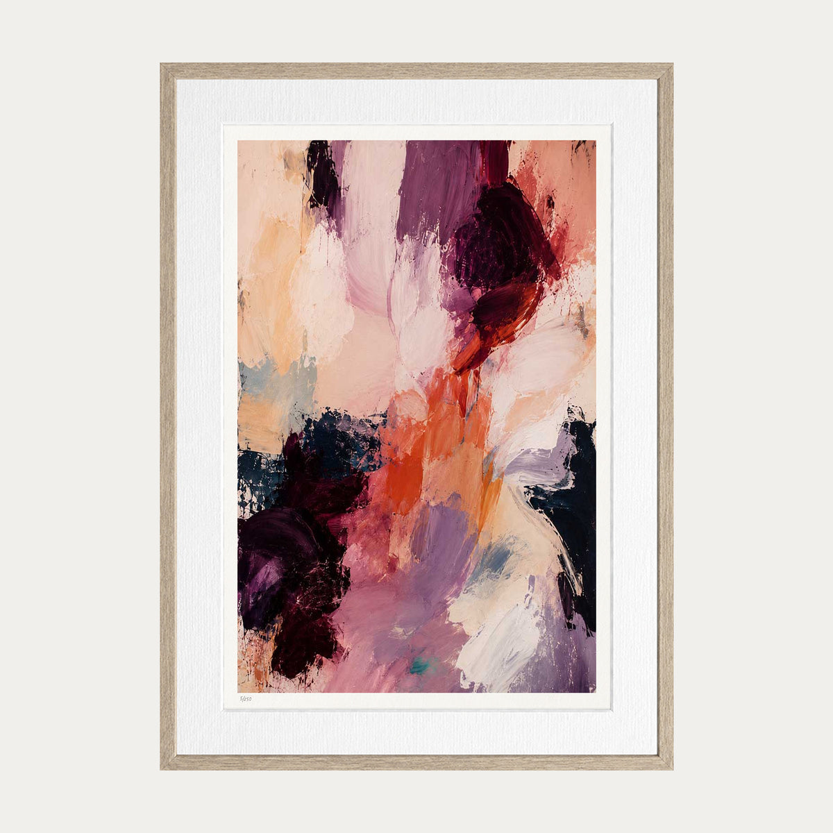 Take It All | Limited Edition Print — Oak Frame