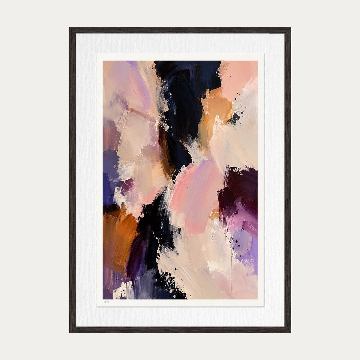 Take It All The Way | Limited Edition Print — Brown Frame