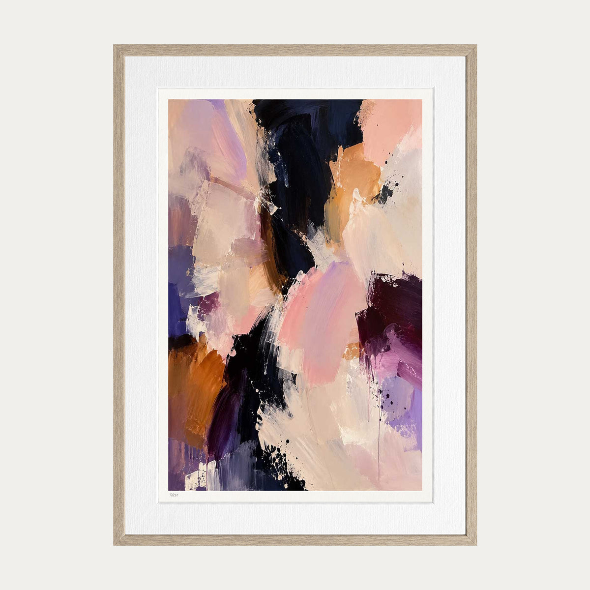 Take It All The Way | Limited Edition Print — Oak Frame