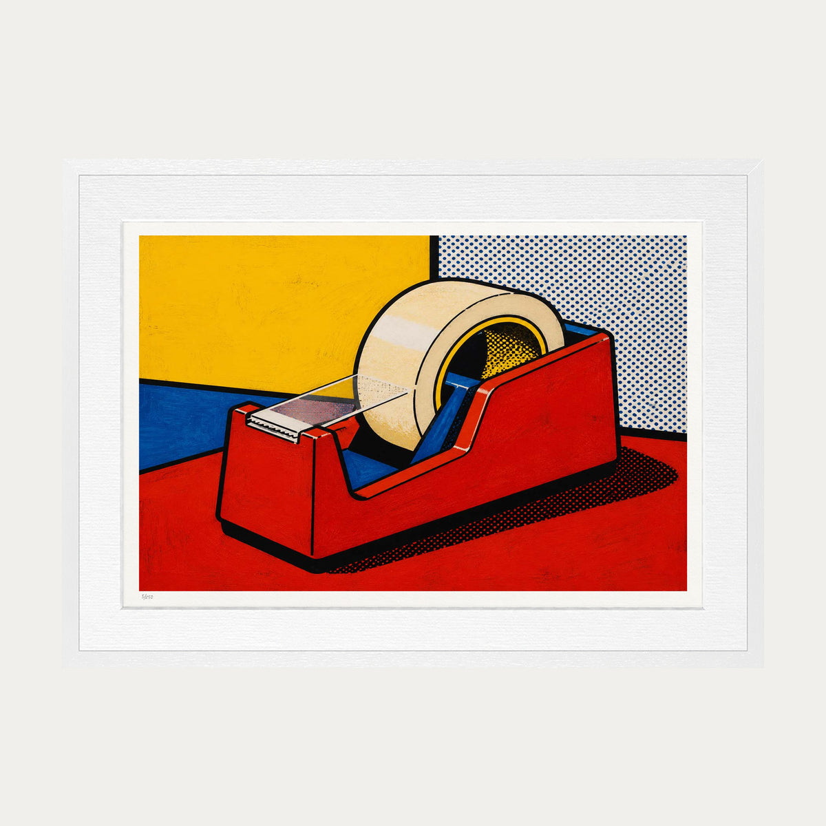 Tape | Limited Edition Print — White Frame