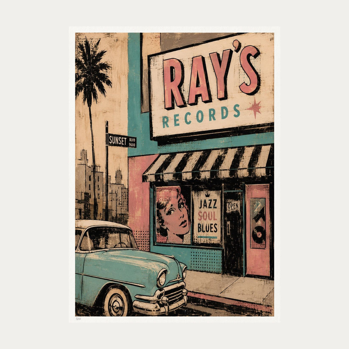 Teal Days | Limited Edition Print — Print Only